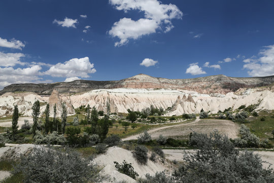 View of Cappadocia in Turkey