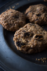 Healthy muesli cookies