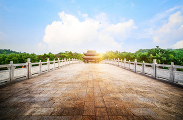 Ancient arch bridge in China