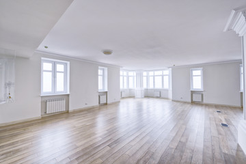 empty interior in modern house