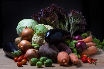 Organics vegetables