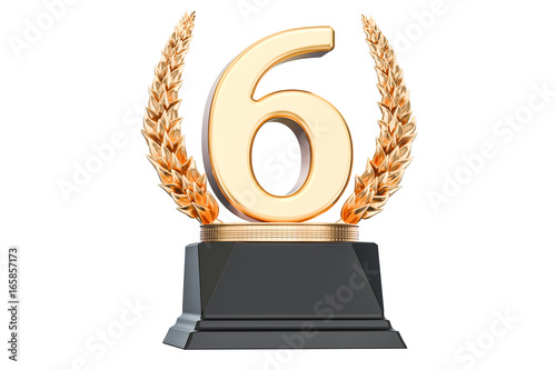 Image result for 6th place trophy