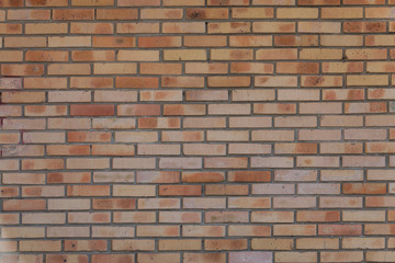 Obraz premium Orange brick wall texture background