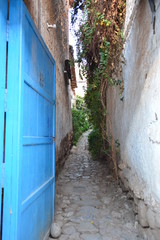 Entrada empedrada Cusco, Perú