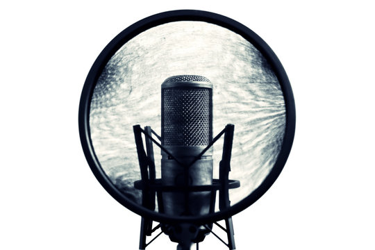 microfono akg filtro sonido grabacion