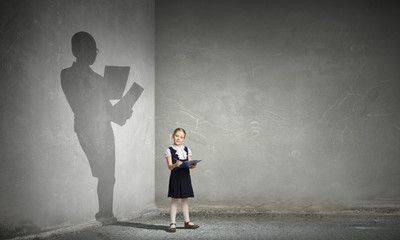 She will be number one. Mixed media