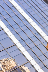 detail shot of modern architecture facade,business concepts,in city of China.