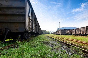 Obraz premium freight cars