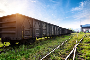 Obraz premium freight cars