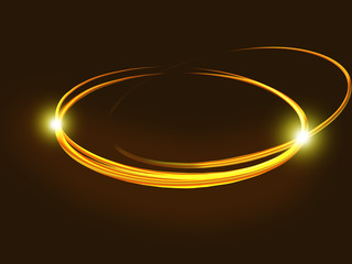 リング　光跡　輪　環　 © chris