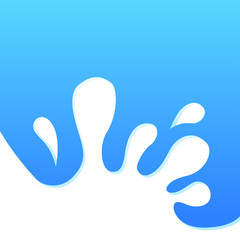 Vector fun bright white background delicious milk