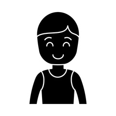 cartoon man icon
