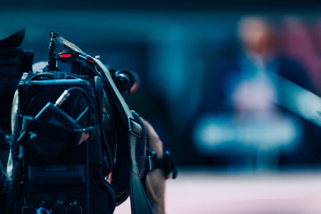 Media interview on fair