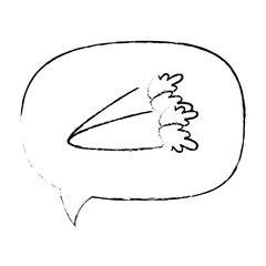 carrot thinking bubble speech