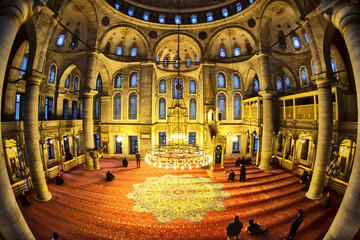 Naklejka premium Eyup Sultan Camii, Istanbul, Turkey