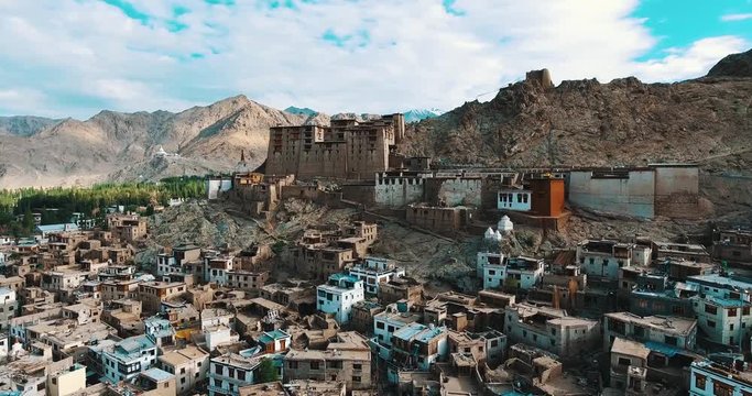 Amazing Leh palace in 4K