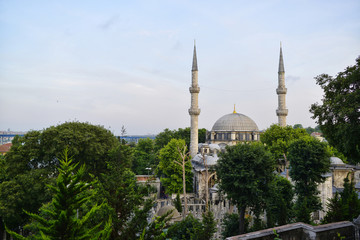 Fototapeta na wymiar Eyup Sultan Camii, Istanbul, Turkey