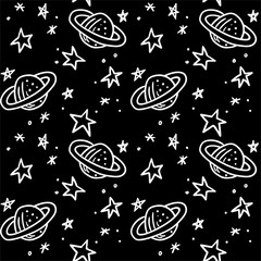 Planets and stars Pattern