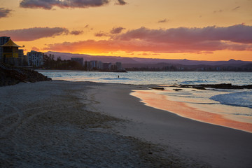 Obraz premium Coolangatta Skyline from Snapper Rock