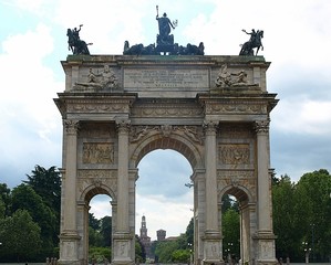 Obraz premium Simplon-Tor