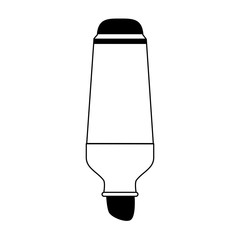 highlighter marker school supply icon image