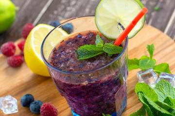 blueberry smoothies