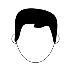 head of man avatar icon image