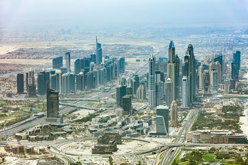 Aerial View Of Dubai Marina