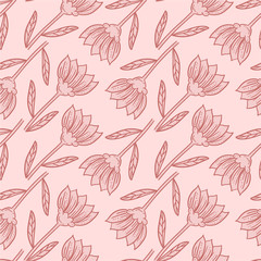 Tulip Flowers Pattern