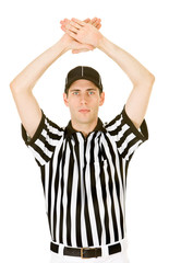 Referee: Signalling a Time Out