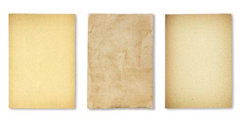 Sheet of Paper on a white background
