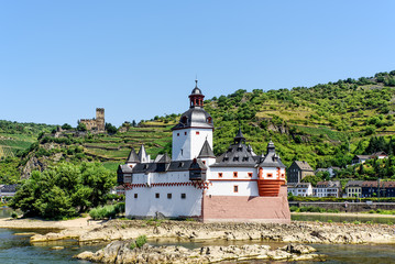 Burg Pfalzgrafenstein Kaub UNESCO Welterbe Mittelrhein Rhein Lahn