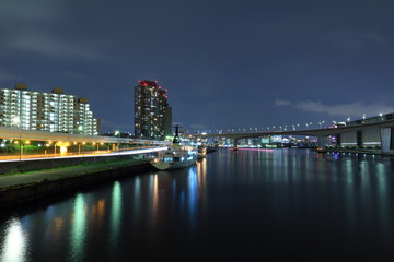 Fototapeta premium Tokyo night view