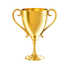 Trophy 3D Illustration