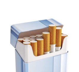 Cigarette 3d illustration