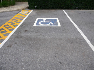 handicapped park
