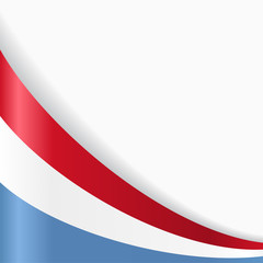 Luxembourg flag background. Vector illustration. - obrazy, fototapety, plakaty
