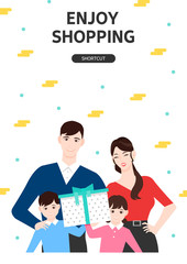 Shopping illustration