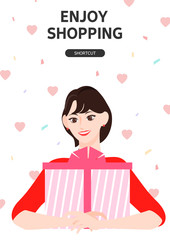 Shopping illustration