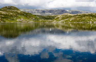Fototapeta premium Hallingskarvet national park in Norway
