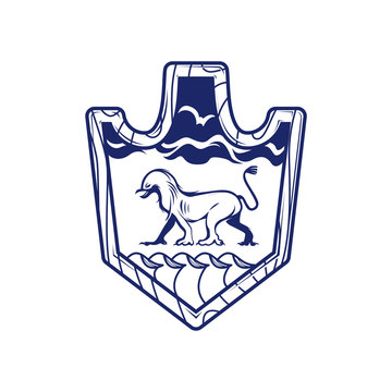 Logo Emblem Mitologi