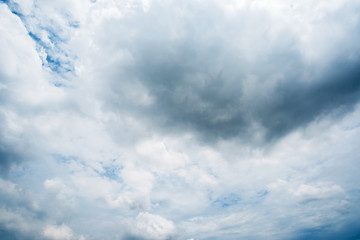 Obraz premium dark storm clouds,clouds with background,Dark clouds before a thunder-storm.
