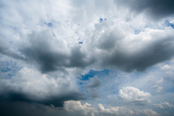 Fototapeta na wymiar dark storm clouds,clouds with background,Dark clouds before a thunder-storm.