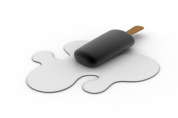 milk chocolate ice cream