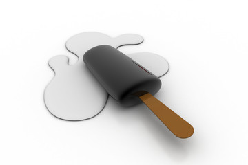 milk chocolate ice cream