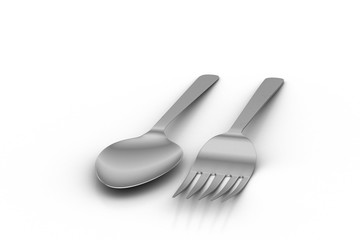Cutlery set with Fork