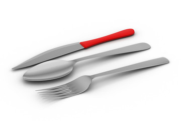 Cutlery set with Fork