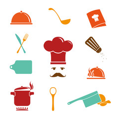 Kitchen Icons Set