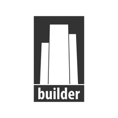 Building logo. Design department. Modern Buildings. Company icons.