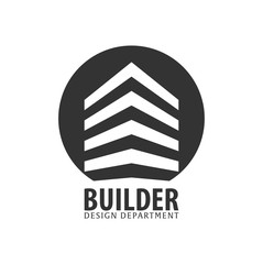 Building logo. Design department. Modern Buildings. Company icons.